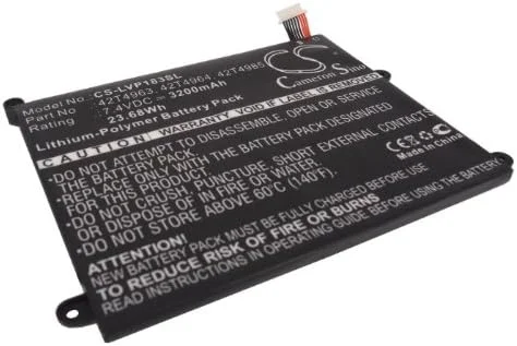 باتری جایگزین جدید Cameron Sino CS برای ThinkPad 1838، ThinkPad 1838 10.1، ThinkPad 1838-22U، ThinkPad 1838-25U (3200mAh) 42T4963، 42T4964، 42T4965، 42T4966، 42T4985