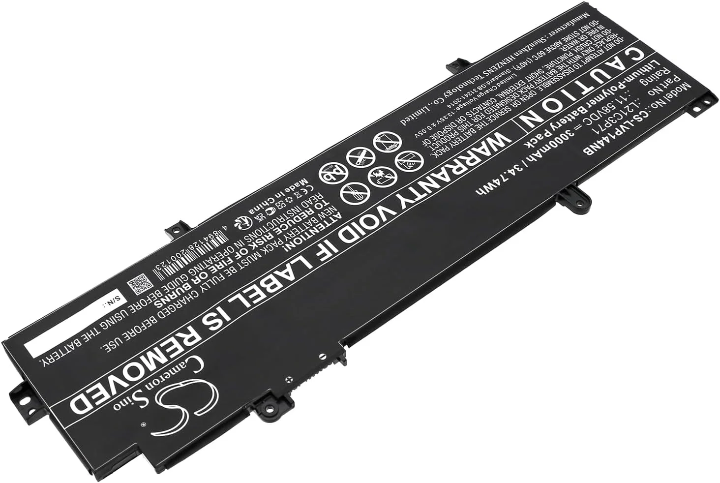 باتری جایگزین جدید Cameron Sino CS برای ThinkPad P14S Gen3، ThinkPad T14 Gen3 (3000mAh) مدل‌های L21C3P71، L21D3P71، L21L3P71، L21M3P71، SB10W51961، SB10W51963