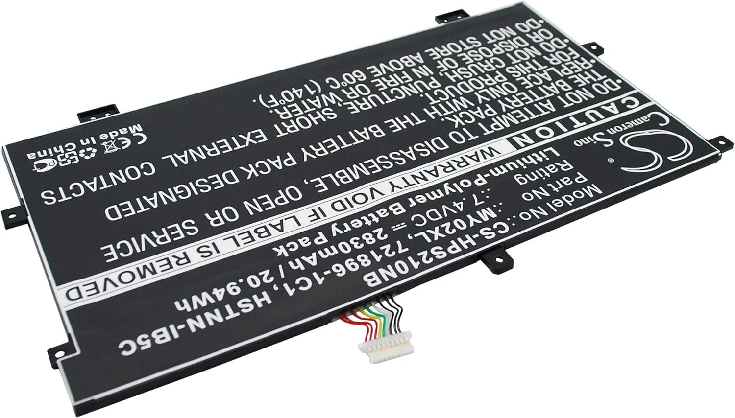 باتری جایگزین جدید Cameron Sino CS برای Pavilion 11 اینچ، Pavilion 11-h000، Pavilion 11-h000ea، TPN-Q127 (2830mAh) 21CP3/97/91, MY02XL, TPN-Q127