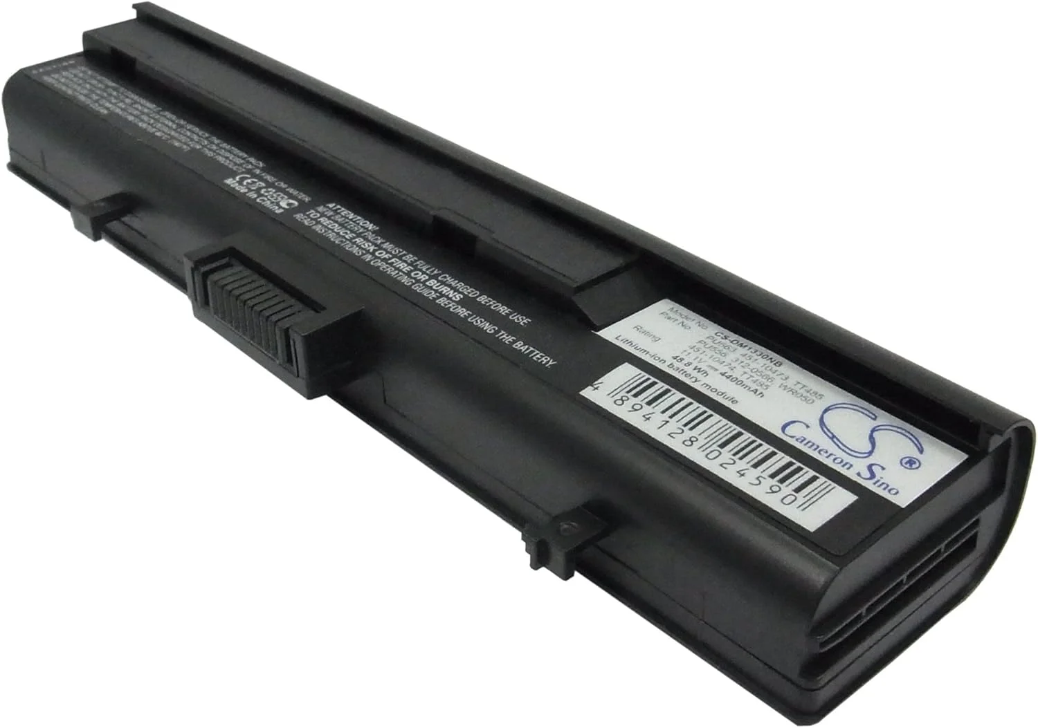 باتری جایگزین جدید Cameron Sino CS برای Inspiron 1318، XPS M1330، XPS M1350 (4400mAh) 312-0566, 312-0739, 451-10473, TT485, WR050