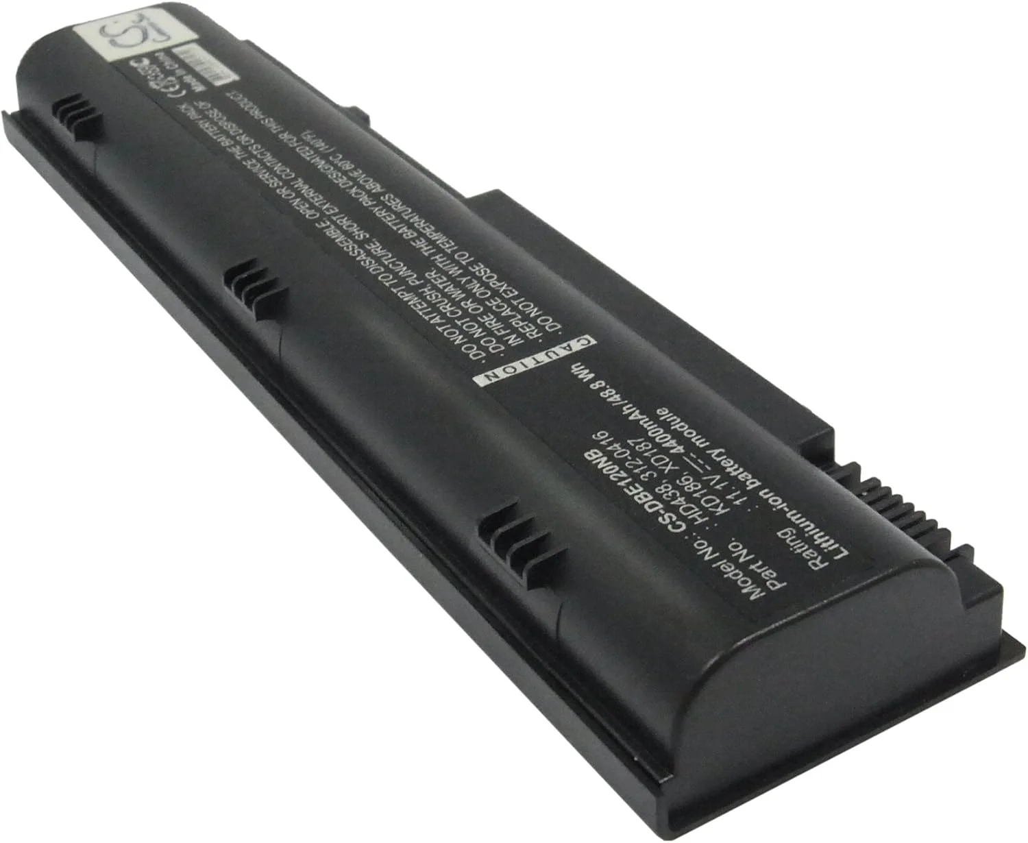 باتری جایگزین جدید Cameron Sino CS برای Inspiron 1300, Inspiron B120, Inspiron B130 (4400mAh) 312-0416, HD438, KD186, XD187