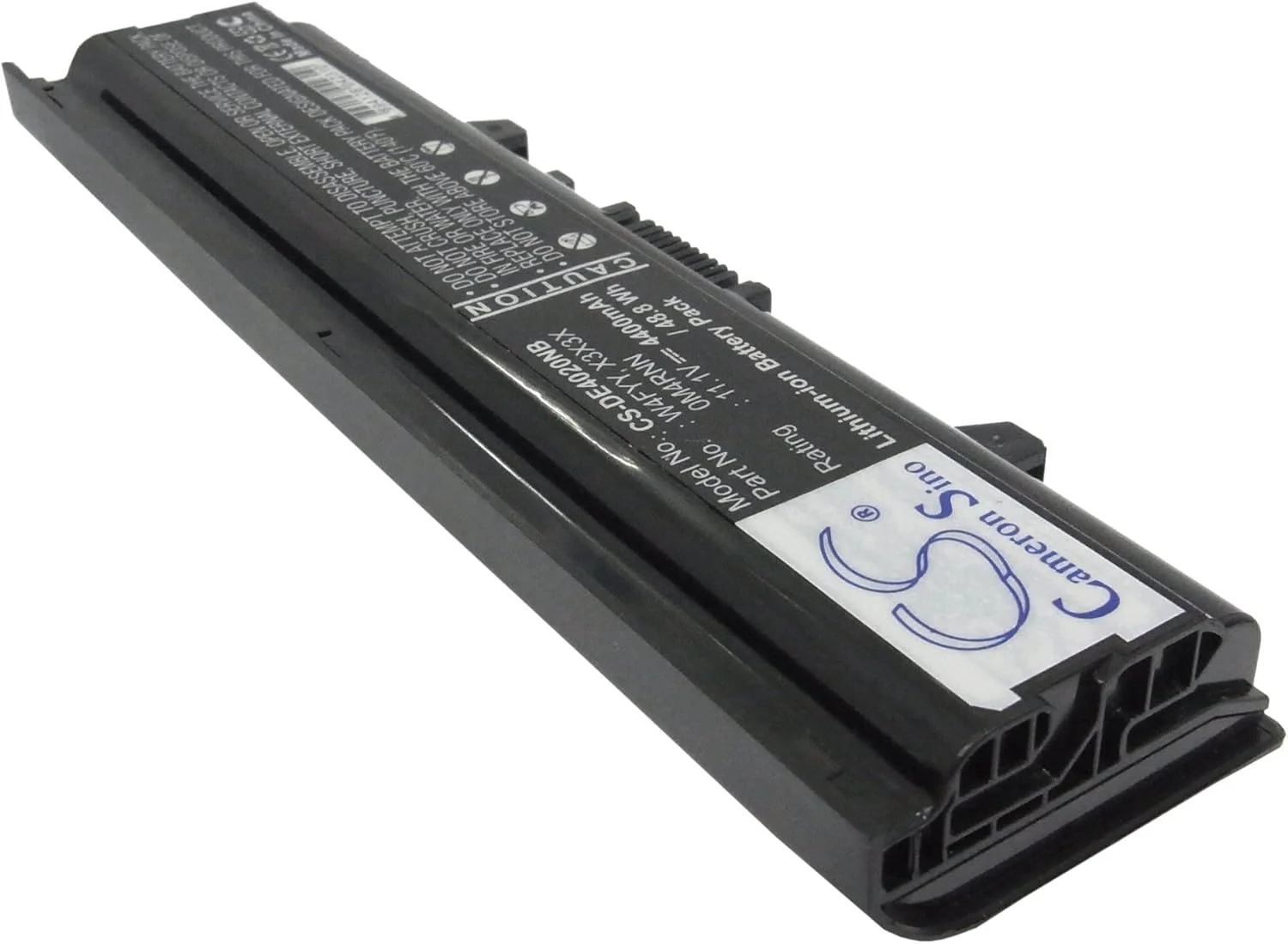 باتری جایگزین جدید Cameron Sino CS برای Inspiron 14R-346, Inspiron 14V, Inspiron 14VR, Inspiron N4030D (4400mAh) 0KCFPM, 0M4RNN, 312-1231, FMHC10, KG9KY, TKV2V, W4FYY, X3X3X