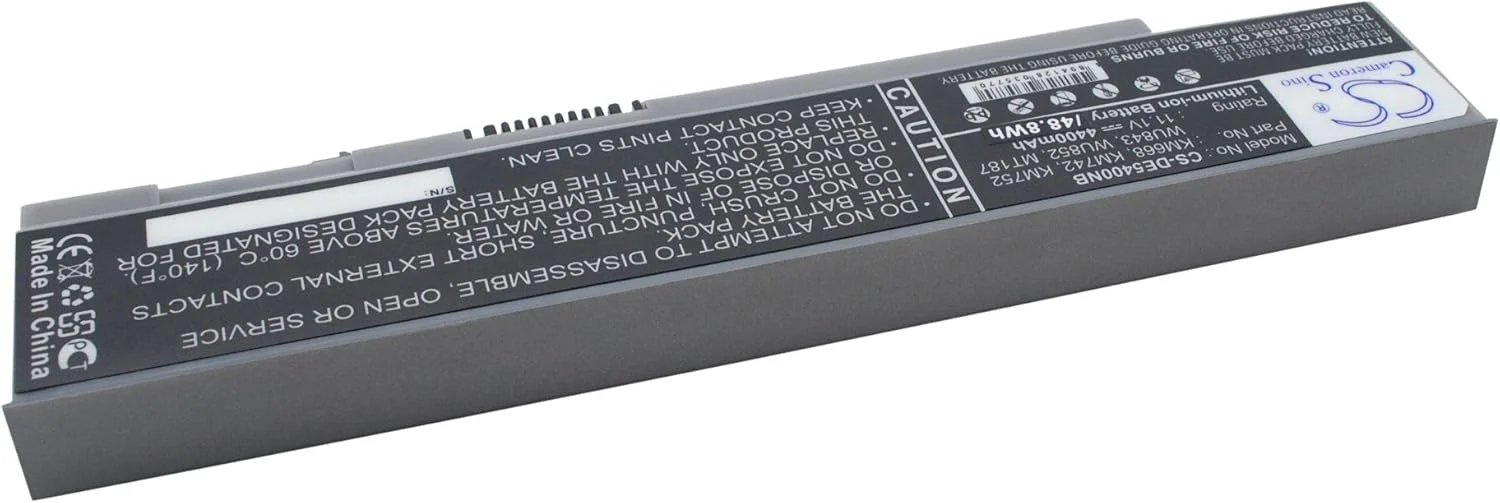 باتری جایگزین جدید کمراون سینو مدل CS برای Latitude E5400, Latitude E5400n, PP32LB (4400mAh) 312-0762, PW651, RM649, RM656, RM661, RM668, RM672, RM677, T749D, U116D, U725H