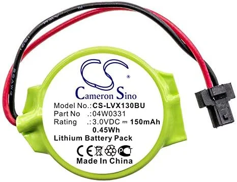 باتری جایگزین 150mAh کمراون سینو CS Kerui New برای لپتاپهای ThinkPad 13، ThinkPad Edge E130، ThinkPad Edge، ThinkPad T430u، ThinkPad X121e، ThinkPad X130e باتری جایگزین 150mAh کمراون سینو CS Kerui New برای لپتاپهای ThinkPad 13، ThinkPad Edge E130، ThinkPad Edge، ThinkPad T430u، ThinkPad X121e، ThinkPad X130e