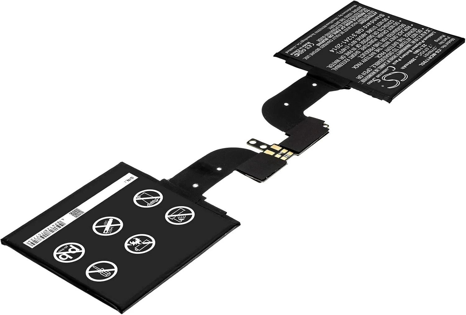 باتری جایگزین جدید Cameron Sino مناسب برای Microsoft (3000mAh / 22.71Wh)