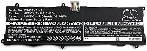 باتری جایگزین جدید Cameron Sino مناسب برای DELL (5100mAh / 37.74Wh)