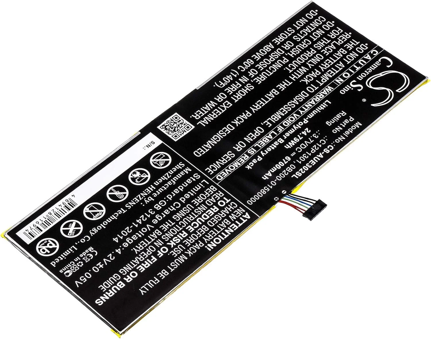 باتری جایگزین جدید Cameron Sino مناسب برای ایسوس (6700mAh / 24.79Wh)