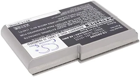باتری جایگزین جدید Cameron Sino CS برای Inspiron 500m، Inspiron 510m، Inspiron 600m (4400mAh) U1384، U1536، U1543، U1544، UY444، W0598، W1436، W1605، XF490، XP137، Y1238، Y1333، Y1338، YD165