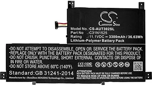 باتری جایگزین جدید Cameron Sino مناسب برای ایسوس (3300mAh / 36.63Wh)