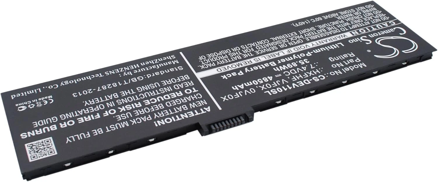 باتری جایگزین جدید Cameron Sino مناسب برای DELL (4850mAh / 35.89Wh)