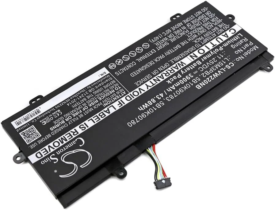 باتری جایگزین جدید Cameron Sino CS برای 80SF0000US، IdeaPad 11.6" N22، iDeapad N22، iDeapad N22 80S6، N22 Winbook (3900mAh) 5B10K90780, 5B10K90783, L15M3PB2