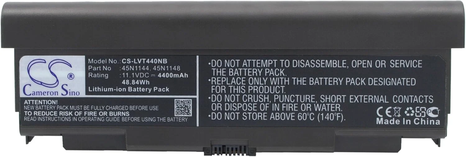 باتری جایگزین جدید Cameron Sino CS برای 20AT0019CD، ThinkPad L440 (4400mAh) 0A36302, 45N1779