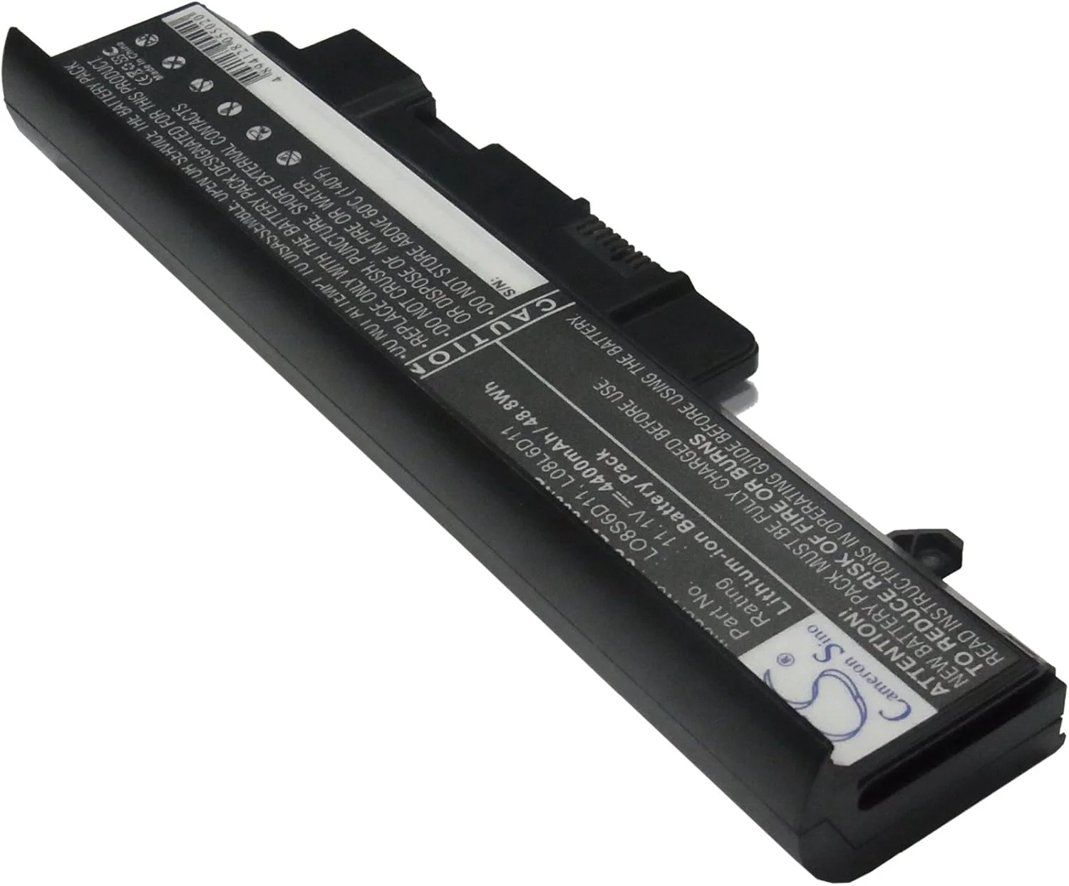 باتری قابل شارژ جدید Cameron Sino AQQXING برای Ideapad Y330, Ideapad Y330-20002, Ideapad Y330-2269, Ideapad Y330A, Ideapad Y330G (4400mAh) L08L6D11, LO8S6D11