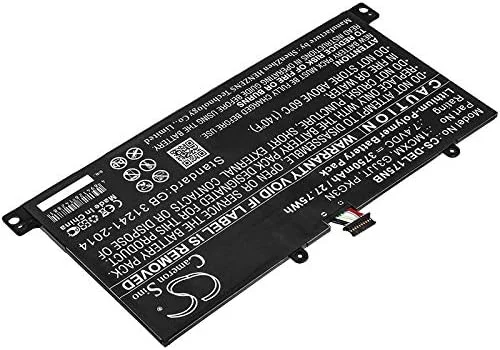 باتری قابل شارژ جدید کمراون سینو AQQXING برای Latitude 5175 و Latitude 5179 (3750mAh) 1MCXM, G3JJT, PKG3N