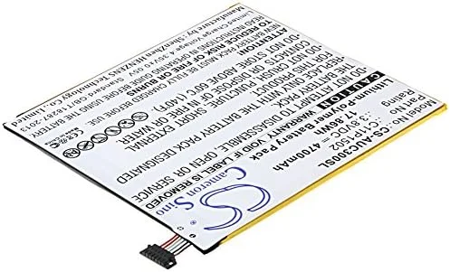 باتری جایگزین جدید 4700mAh کمراون سینو برای ایسوس P023, Z300C, Z300CG, Z300CXG, ZD300M, ZenPad 10, ZenPad 10.1