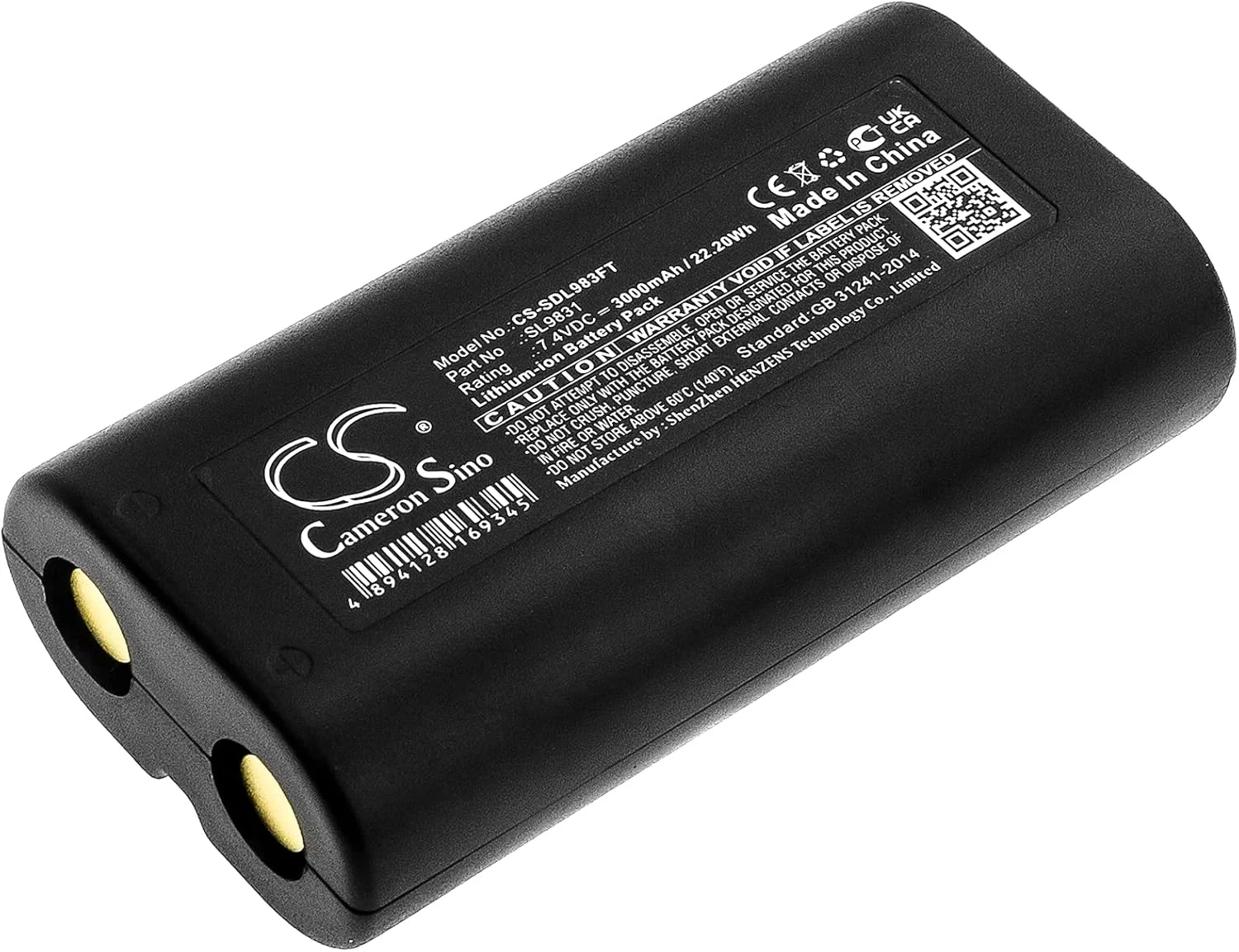 باتری جایگزین 3000mAh جدید Cameron Sino برای Sea Dragon 1200, Sea Dragon 1500, Sea Dragon 2000, Sea Dragon 2100SF, Sea Dragon 2500, Sea Dragon 3000