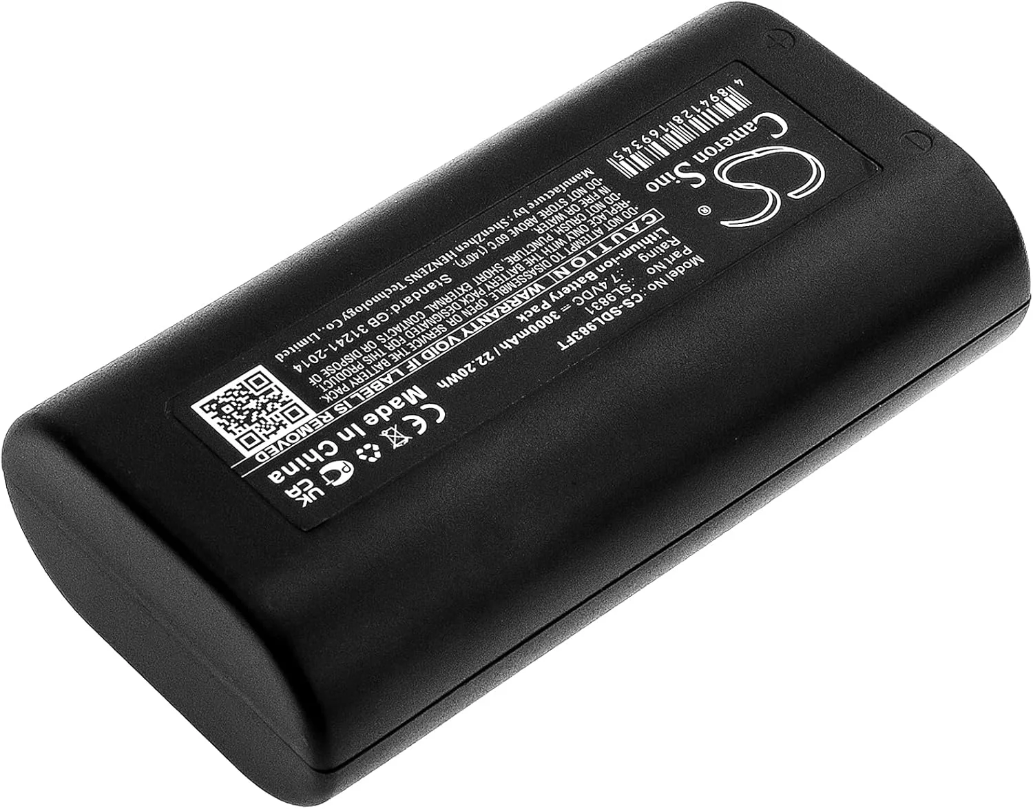 باتری جایگزین 3000mAh جدید Cameron Sino برای Sea Dragon 1200, Sea Dragon 1500, Sea Dragon 2000, Sea Dragon 2100SF, Sea Dragon 2500, Sea Dragon 3000