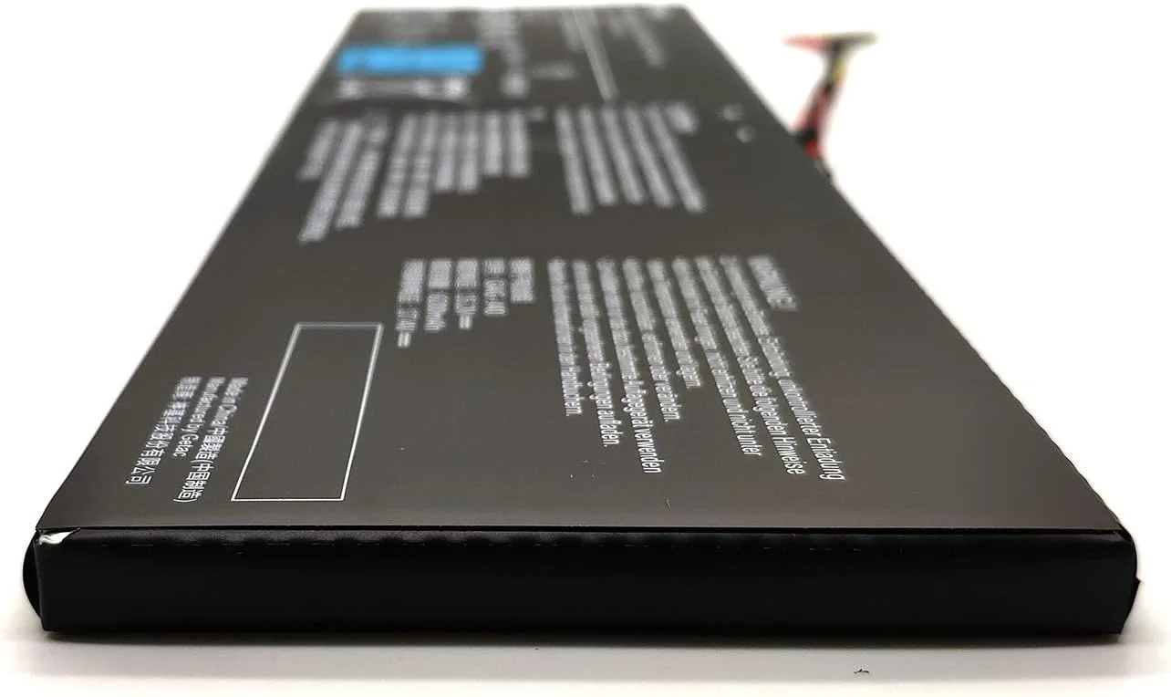 باتری لپ‌تاپ جایگزین BGZY GAG-J40 سازگار با گیگابایت Aero Aorus X5 V6 V7 V8 X7 Dt V6 V7 V8 X9 Dt 14 V7 K7 14-P64WV6 14-W-CF2 15 15X V8 15W 15-x9 Series 541387460002 (94.24Wh 15.2V)