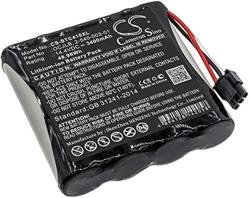 باتری جایگزین 14.4 ولت برای Soundcast 2-540-003-01, OCJLB OCJ410, OCJ410-4N, OCJ411a-4N, Outcast OCJ411a