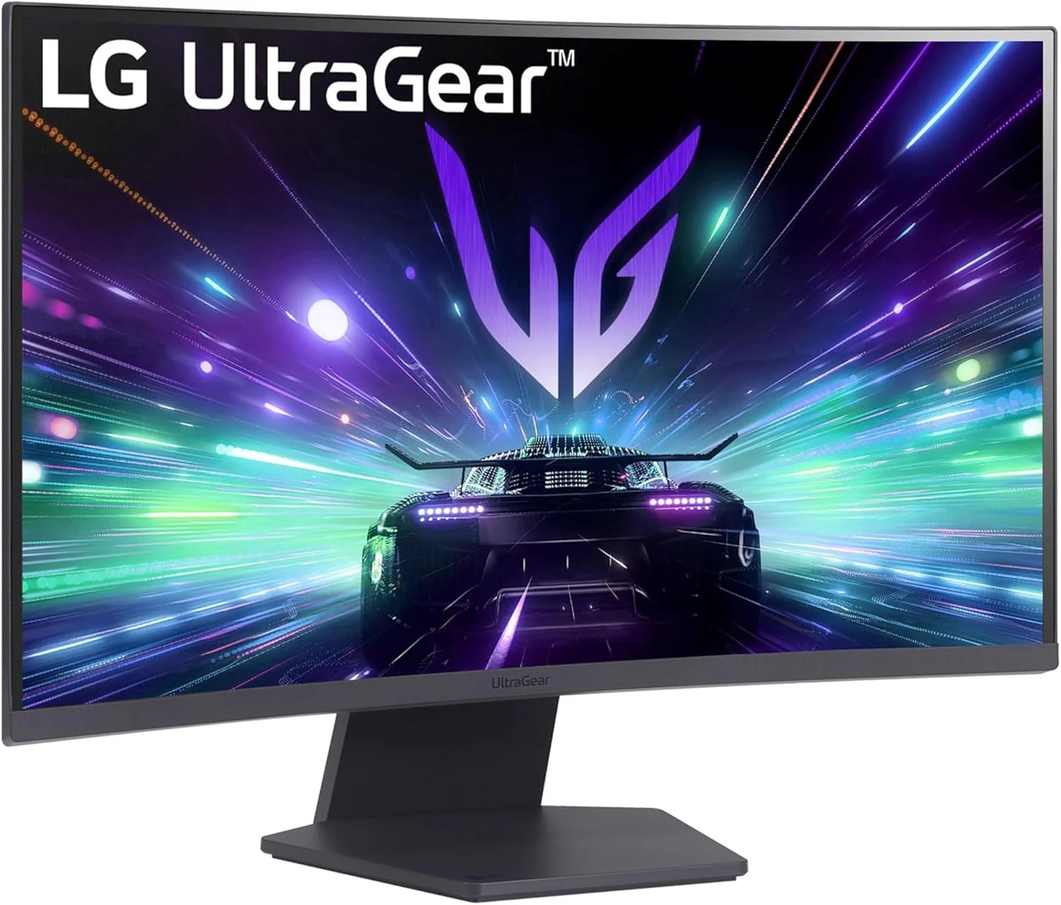 مانیتور گیمینگ ال‌جی UltraGear مدل 27GS60QC-B، 27 اینچ QHD، 2560x1440، پنل VA، نسبت تصویر 16:9، HDMI، زمان پاسخگویی 1 میلی‌ثانیه، نرخ تازه‌سازی 180 هرتز، FreeSync، اتصالات جهانی، رنگ خاکستری بنفش