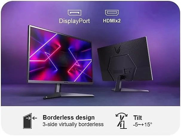 مانیتور گیمینگ 24 اینچ ال‌جی، 1920 در 1080، 16:9 VA، FREESYNC، HDMI، DP