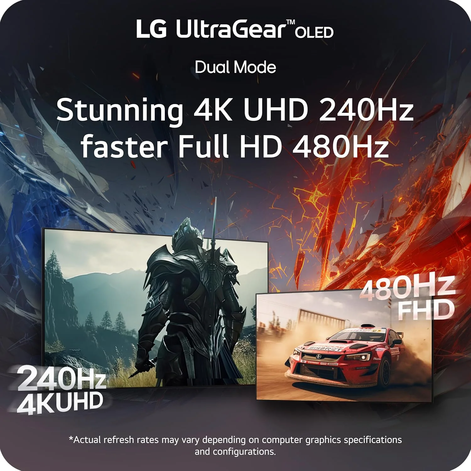 مانیتور گیمینگ 32 اینچی LG مدل 32GX870A-B Ultragear 4K UHD (3840 x 2160) OLED، حالت دوگانه، 240 هرتز، 0.03 میلی‌ثانیه، NVIDIA، AMD FreeSync Premium Pro، VESA DisplayHDR True Black 400، USB Type-C، DP2.1، مشکی