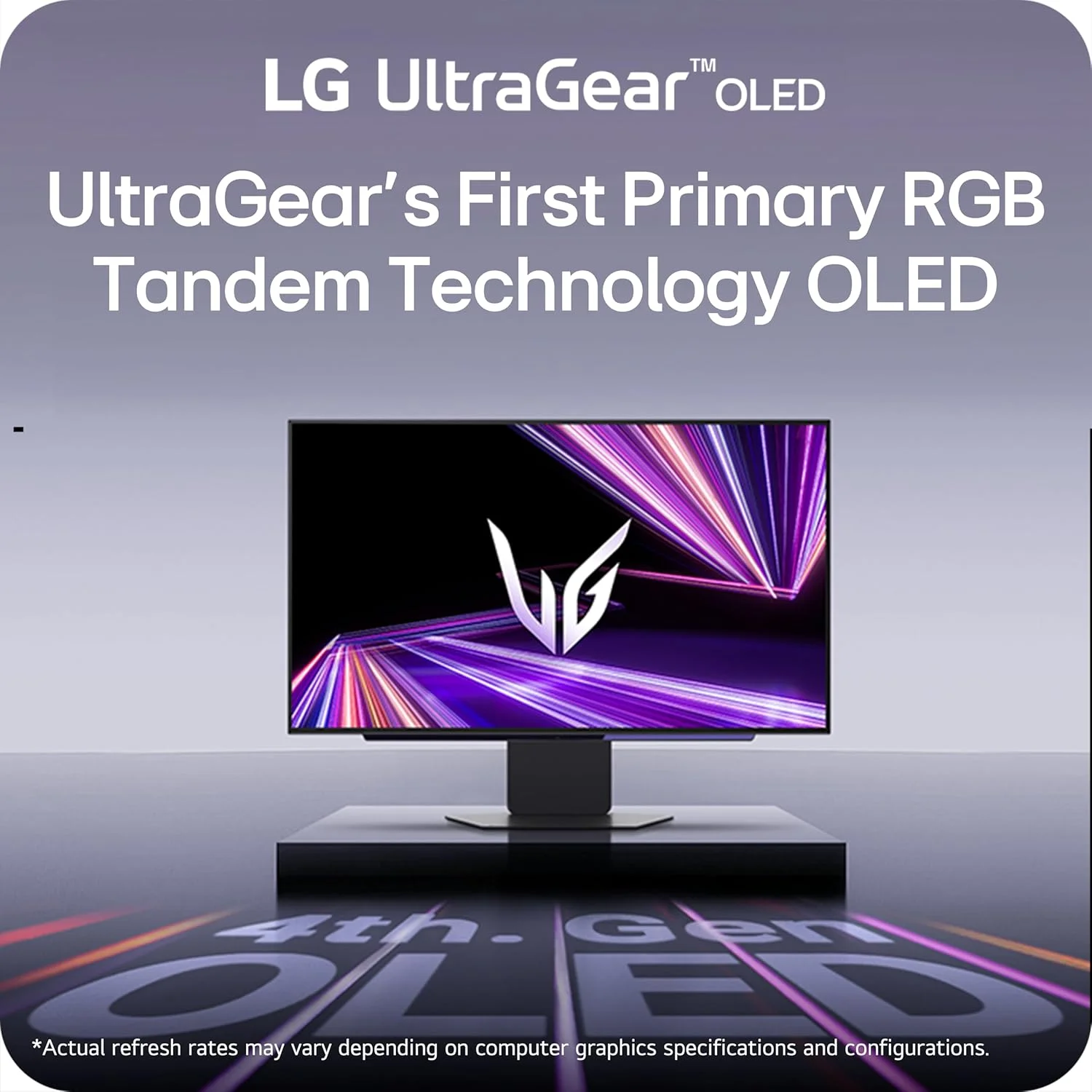 مانیتور گیمینگ 27 اینچی LG 27GX700A-B Ultragear QHD (2560 x 1440) OLED، 280 هرتز، 0.03 میلی‌ثانیه، NVIDIA G-Sync، AMD FreeSync Premium Pro، VESA DisplayHDR TrueBlack500، با پوشش DCI-P3 تا 99.5%، HDMI 2.1، مشکی