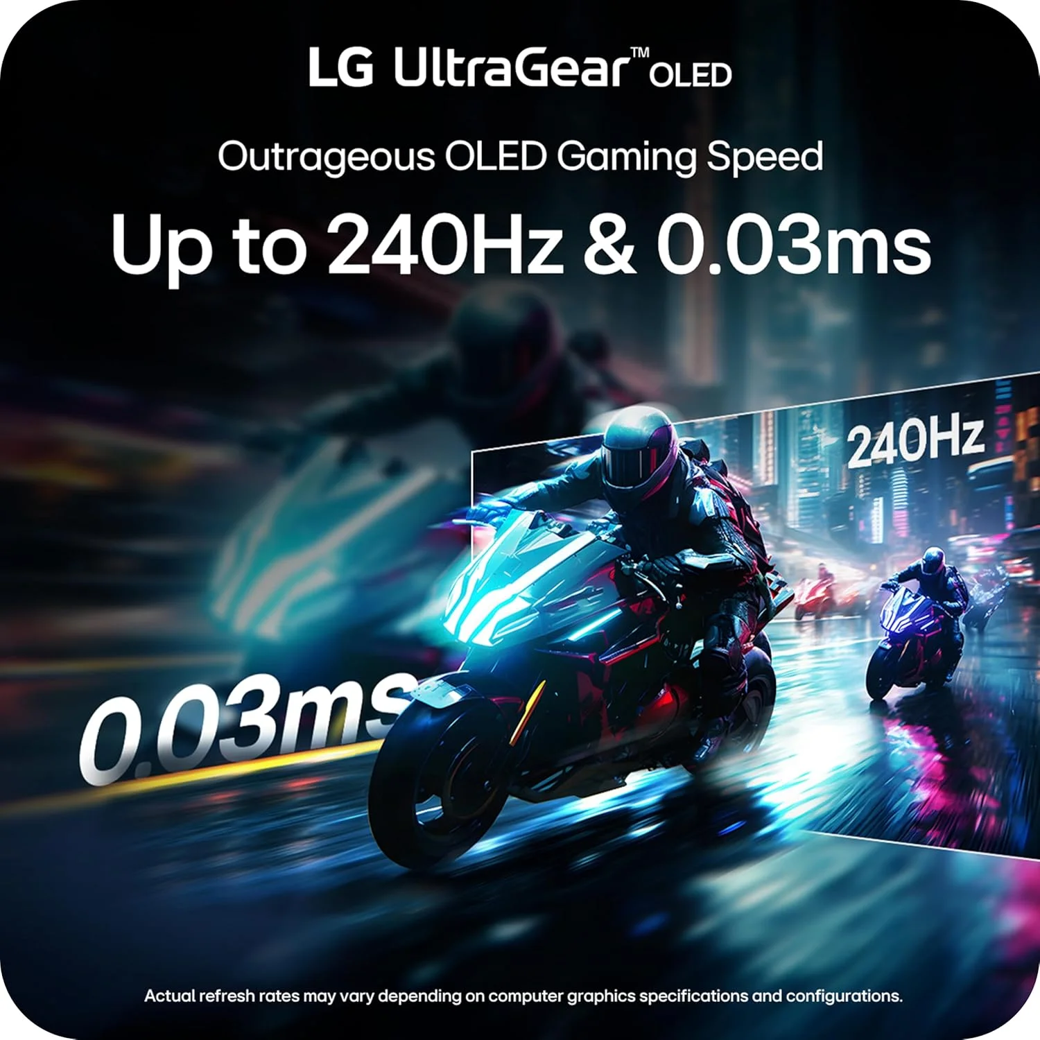 مانیتور گیمینگ 27 اینچی LG مدل 27GX704A-B Ultragear QHD (2650x1440) OLED با نرخ تازه‌سازی 240 هرتز، زمان پاسخ‌گویی 0.03 میلی‌ثانیه، سازگار با NVIDIA G-Sync، AMD FreeSync Premium Pro، VESA Display HDR TrueBlack400، HDMI 2.1، DisplayPort، رنگ مشکی