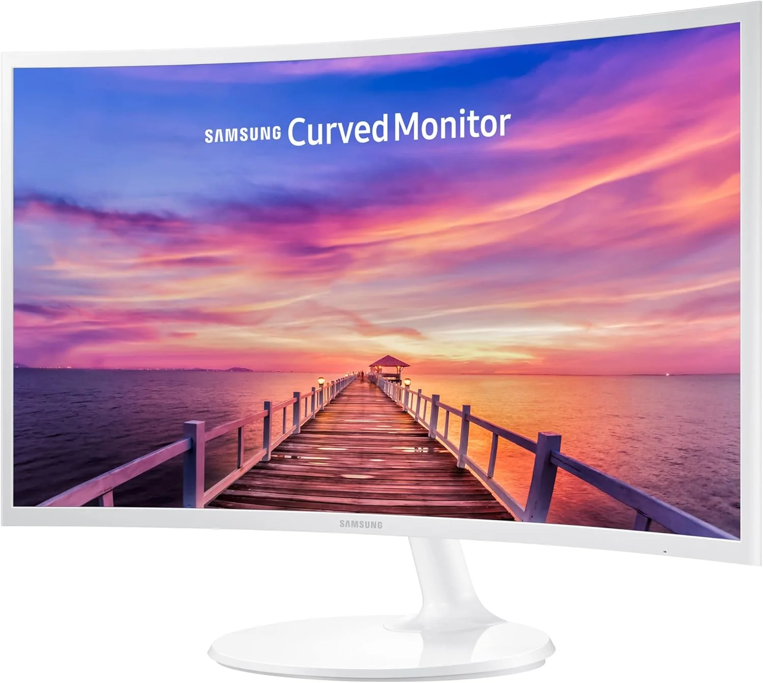 مانیتور ال ای دی خمیده 27 اینچی سامسونگ مدل CF391 با کیفیت FHD 1080P، سفید - انحنای 1800R، رزولوشن Full HD 1920 x 1080، نسبت تصویر 16:9، زمان پاسخگویی 4 میلیثانیه، نسبت کنتراست استاتیک 3000:1، ورودیهای VGA HDMI مانیتور ال ای دی خمیده 27 اینچی سامسونگ مدل CF391 با کیفیت FHD 1080P، سفید - انحنای 1800R، رزولوشن Full HD 1920 x 1080، نسبت تصویر 16:9، زمان پاسخگویی 4 میلیثانیه، نسبت کنتراست استاتیک 3000:1، ورودیهای VGA HDMI