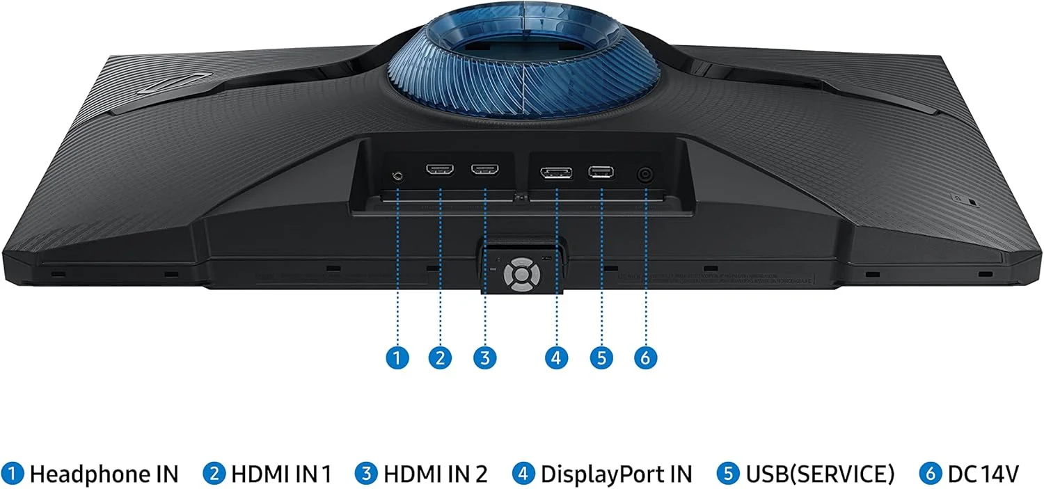 مانیتور 25 اینچی FHD سامسونگ Odyssey G4 Series، IPS، 240 هرتز، 1 میلیثانیه، G-Sync، AMD FreeSync Premium، HDR10، نمای فوق عریض بازی، DisplayPort، HDMI، پایه کاملاً قابل تنظیم (LS25BG402ENXGO) (بازسازی شده) مانیتور 25 اینچی FHD سامسونگ Odyssey G4 Series، IPS، 240 هرتز، 1 میلیثانیه، G-Sync، AMD FreeSync Premium، HDR10، نمای فوق عریض بازی، DisplayPort، HDMI، پایه کاملاً قابل تنظیم (LS25BG402ENXGO) (بازسازی شده)