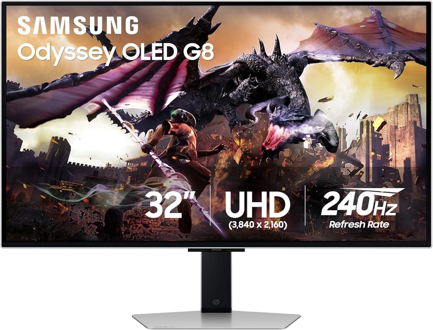 مانیتور گیمینگ هوشمند 32 اینچی سامسونگ مدل Odyssey G80SD با کیفیت 4K UHD (سال 2024) مانیتور گیمینگ هوشمند 32 اینچی سامسونگ مدل Odyssey G80SD با کیفیت 4K UHD (سال 2024)