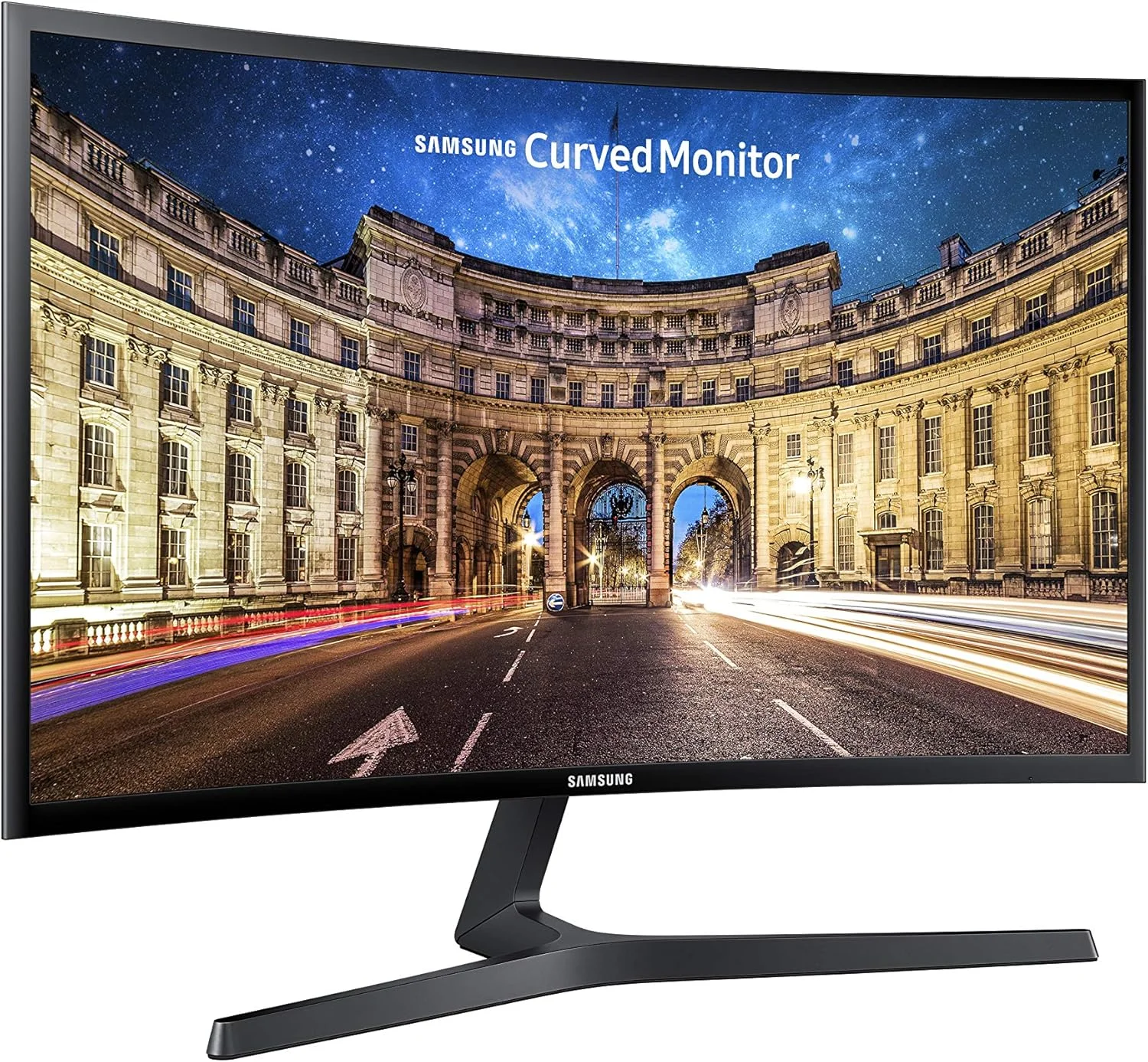مانیتور خمیده 23.5 اینچی سامسونگ CF396، AMD FreeSync برای بازی پیشرفته، زمان پاسخگویی 4 میلیثانیه، زاویه دید گسترده، طراحی فوقالعاده باریک، LC24F396FHNXZA، مشکی مانیتور خمیده 23.5 اینچی سامسونگ CF396، AMD FreeSync برای بازی پیشرفته، زمان پاسخگویی 4 میلیثانیه، زاویه دید گسترده، طراحی فوقالعاده باریک، LC24F396FHNXZA، مشکی