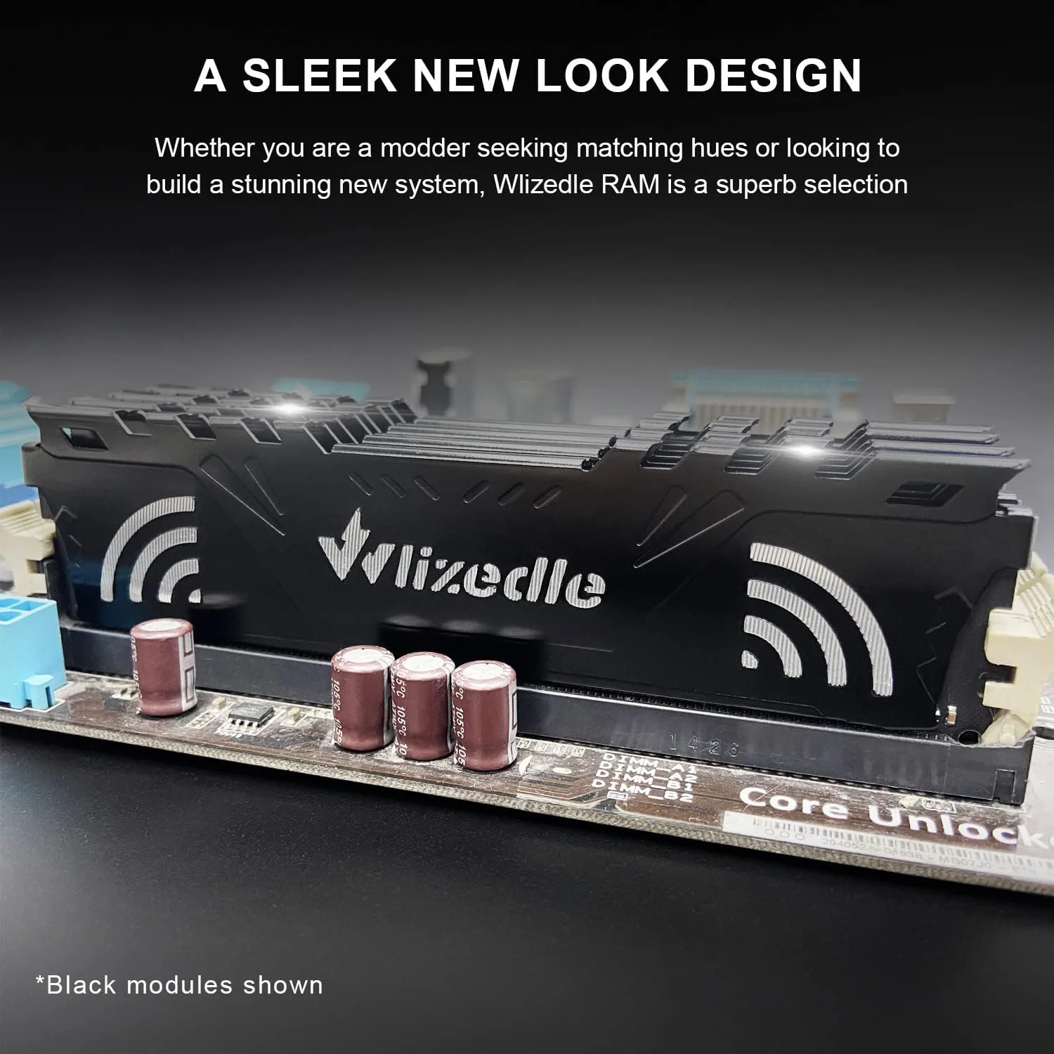 رم DDR4 3200MHz با ظرفیت 16 گیگابایت XMP 2.0 CL16 UDIMM، ماژول حافظه دسکتاپ PC4-25600 288-Pin 1.35V Non-ECC Unbuffered ارتقاء رم کامپیوتر PC - مشکی