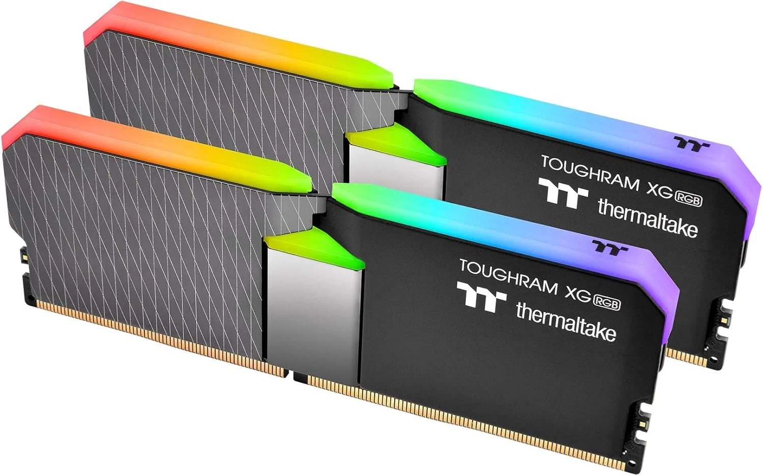 رم ترمالتیک TOUGHRAM XG RGB DDR4 4400MHz 16GB (8GB x 2) با 16.8 میلیون رنگ RGB و قابلیت همگام‌سازی با مادربرد از طریق Alexa/Razer Chroma/5V