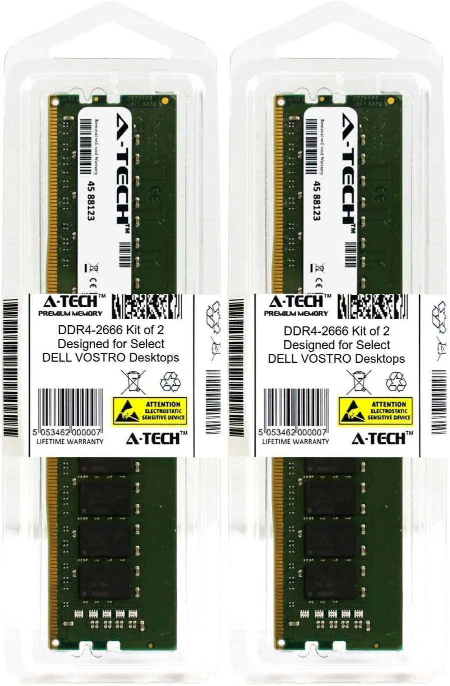 کیت ۳۲ گیگابایتی A-Tech (دو عدد ۱۶ گیگابایتی) برای کامپیوترهای رومیزی Dell Vostro 3470 T3470 3670 T3670