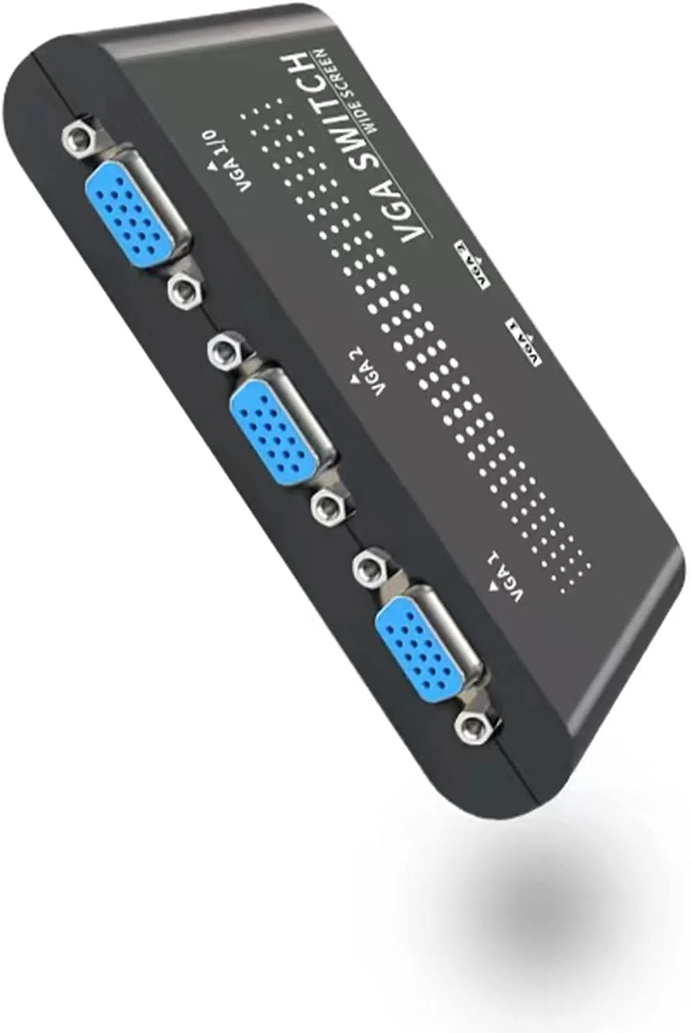 سوئیچ اشتراک مانیتور VGA SVGA دو پورت جعبه کیس LCD PC دو ورودی یک خروجی یا یک ورودی دو خروجی