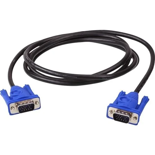 کابل VGA آتن 2L-2502 به طول 2 متر - کابل ویدئویی VGA برای دستگاه های ویدئویی - یک سر: 1 عدد 15 پین HD-15 - نری - سر دیگر: 1 عدد 15 پین HD-15 - نری - پشتیبانی از رزولوشن تا 1920x1200 - دارای شیلد - 30 AWG