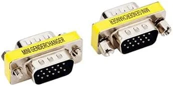 دو عدد تبدیل کننده مینی نر به نر VGA SVGA HD15