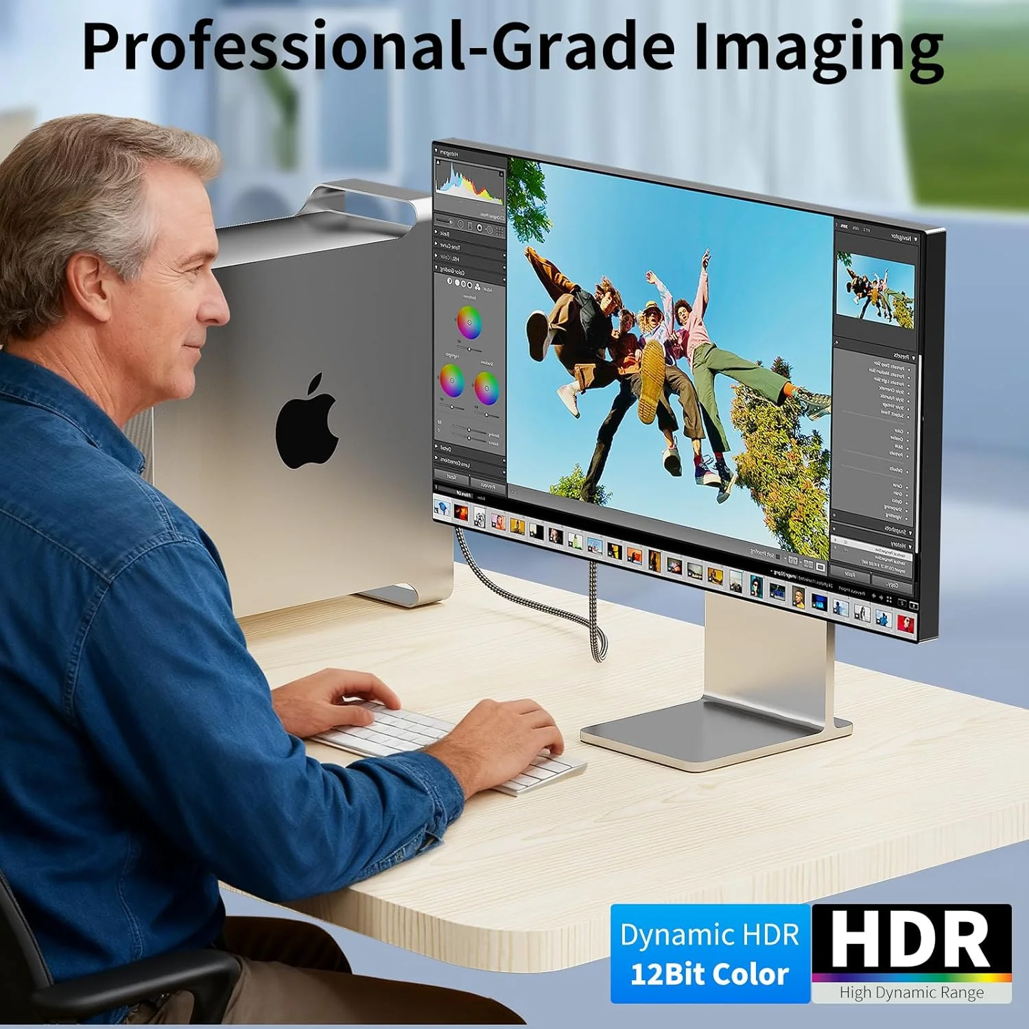 کابل DisplayPort به HDMI با رزولوشن 8K، طول 1.8 متر، 8K@60Hz، 4K@240Hz، 2K@240HZ، بافته شده از نایلون، یک طرفه DisplayPort 1.4 به HDMI 2.1، سازگار با PC، Dell، AMD، Lenovo، مانیتور، HP