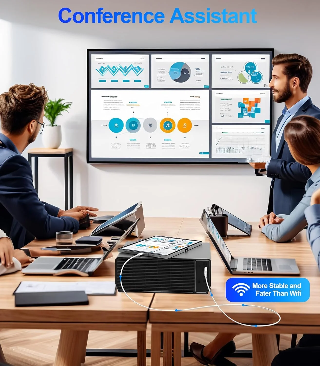 تبدیل لایتنینگ به HDMI برای آیفون به تلویزیون، کابل HDMI به لایتنینگ 1080P HD، همگام سازی ویدیو و صدا برای آیفون 14، 13، 12، 11، X، SE، 8، 7، 6، HDTV/پروژکتور - 2 متر