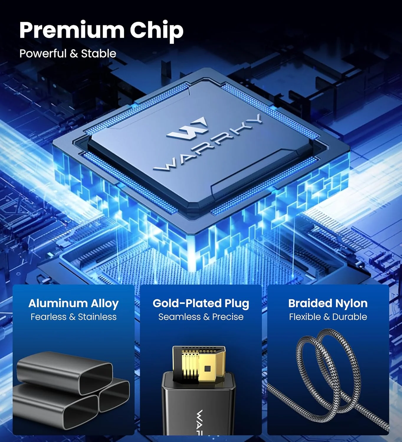 کابل DisplayPort به HDMI [8K@60Hz, 4K@240Hz، بافته شده با نایلون، مشکی] 1.8 متری یک طرفه DisplayPort 1.4 به HDMI 2.1، سازگار با PC، Dell، AMD، Lenovo، مانیتور، HP