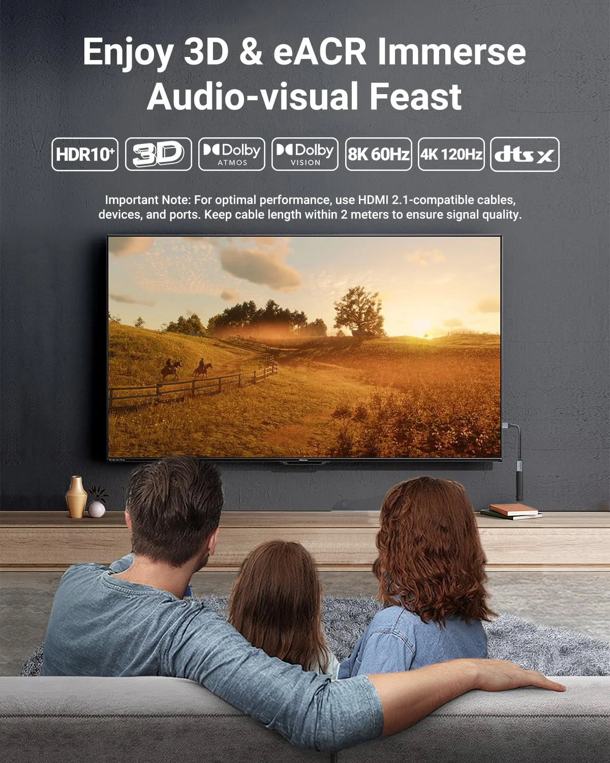 کابل کوتاه افزایش طول HDMI ویسیلینک 8K با طول 0.18 متر، مناسب برای فضاهای محدود، آداپتور افزایش طول HDMI نر به ماده، سازگار با استیک تلویزیون، تلویزیونهای HD، کنسول بازی، لپتاپ (تک عددی، 0.18 متر) کابل کوتاه افزایش طول HDMI ویسیلینک 8K با طول 0.18 متر، مناسب برای فضاهای محدود، آداپتور افزایش طول HDMI نر به ماده، سازگار با استیک تلویزیون، تلویزیونهای HD، کنسول بازی، لپتاپ (تک عددی، 0.18 متر)