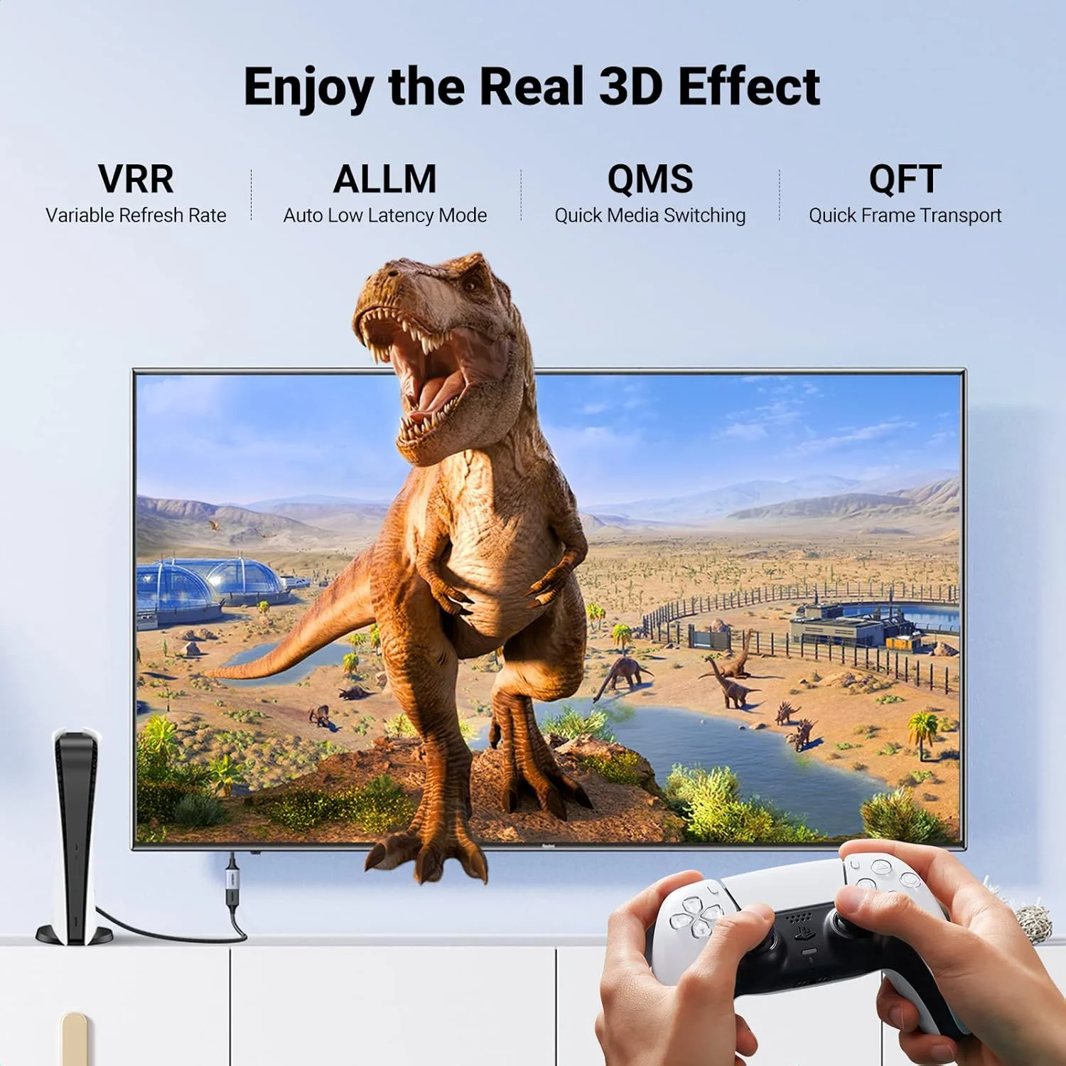 کابل افزایش طول HDMI یوگرین 8K، کابل آداپتور نر به ماده 0.15 متری، 8K@60Hz 4K@240Hz، سرعت بالا 48 گیگابیت بر ثانیه، سازگار با PS5/Nintendo Switch/Xbox Series X/Roku Stick/Blu-ray Laptop PC TV کابل افزایش طول HDMI یوگرین 8K، کابل آداپتور نر به ماده 0.15 متری، 8K@60Hz 4K@240Hz، سرعت بالا 48 گیگابیت بر ثانیه، سازگار با PS5/Nintendo Switch/Xbox Series X/Roku Stick/Blu-ray Laptop PC TV