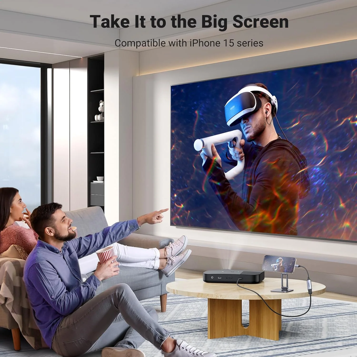 کابل تبدیل USB C به HDMI یوگرین 4K@60Hz آلومینیومی، سازگار با iPhone 17/16 Pro Max، iPad mini Air، MacBook Pro، Galaxy S25Ultra، iMac XPS 17