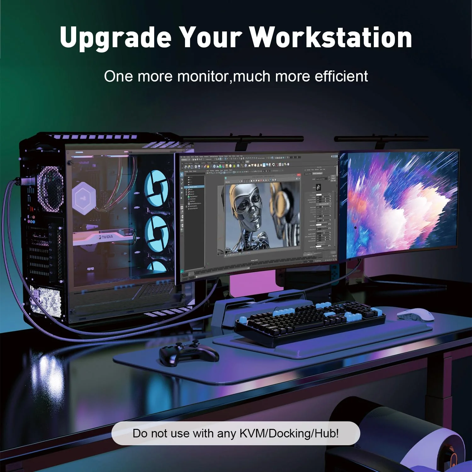 کابل DisplayPort به HDMI با کیفیت 4K، طول 1.8 متر (دو عدد) | 1080P@120Hz, 1440P/2K@60Hz، یک طرفه، روکش بافته شده، مناسب برای کامپیوتر، Dell، Lenovo، ThinkPad، HP، AMD، NVIDIA کابل DisplayPort به HDMI با کیفیت 4K، طول 1.8 متر (دو عدد) | 1080P@120Hz, 1440P/2K@60Hz، یک طرفه، روکش بافته شده، مناسب برای کامپیوتر، Dell، Lenovo، ThinkPad، HP، AMD، NVIDIA