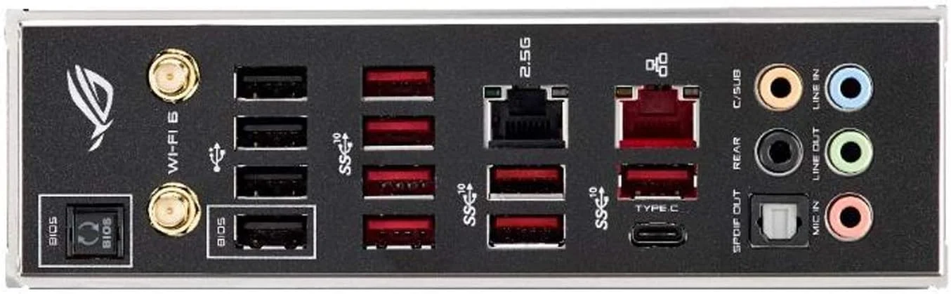 مادربرد ایسوس ROG Strix TRX40-E Gaming AMD نسل سوم AMD Ryzen Threadripper sTR4 ATX - دارای 16 فاز قدرت، WiFi 6 802.11Ax داخلی، 2.5 گیگابیت بر ثانیه، USB 3.2 Gen2