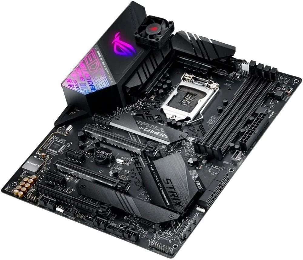 مادربرد گیمینگ ایسوس ROG Strix Z390-E LGA1151 (نسل 8 و 9 اینتل) ATX DDR4 DP HDMI M.2 USB 3.1 Gen2 802.11AC Wi-Fi