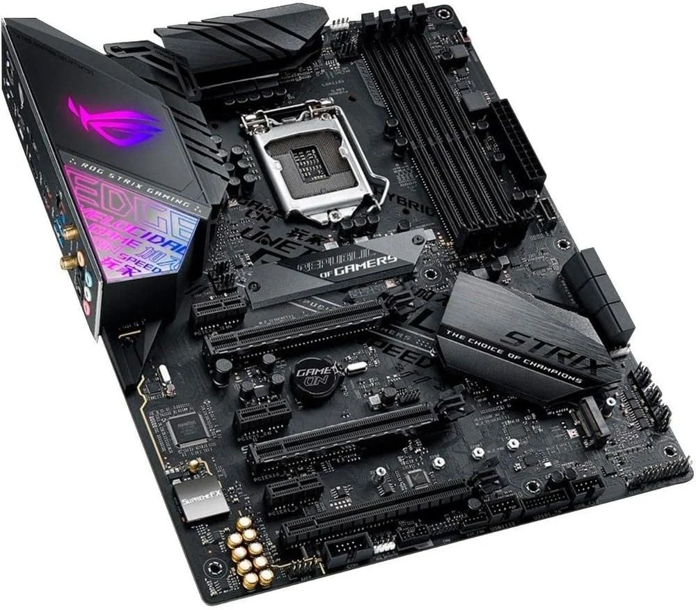 مادربرد گیمینگ ایسوس ROG Strix Z390-E LGA1151 (نسل 8 و 9 اینتل) ATX DDR4 DP HDMI M.2 USB 3.1 Gen2 802.11AC Wi-Fi