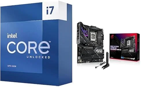 پردازنده دسکتاپ گیمینگ اینتل Core i7-13700K + مادربرد ASUS ROG Strix Z790-E Gaming WiFi II پردازنده دسکتاپ گیمینگ اینتل Core i7-13700K + مادربرد ASUS ROG Strix Z790-E Gaming WiFi II