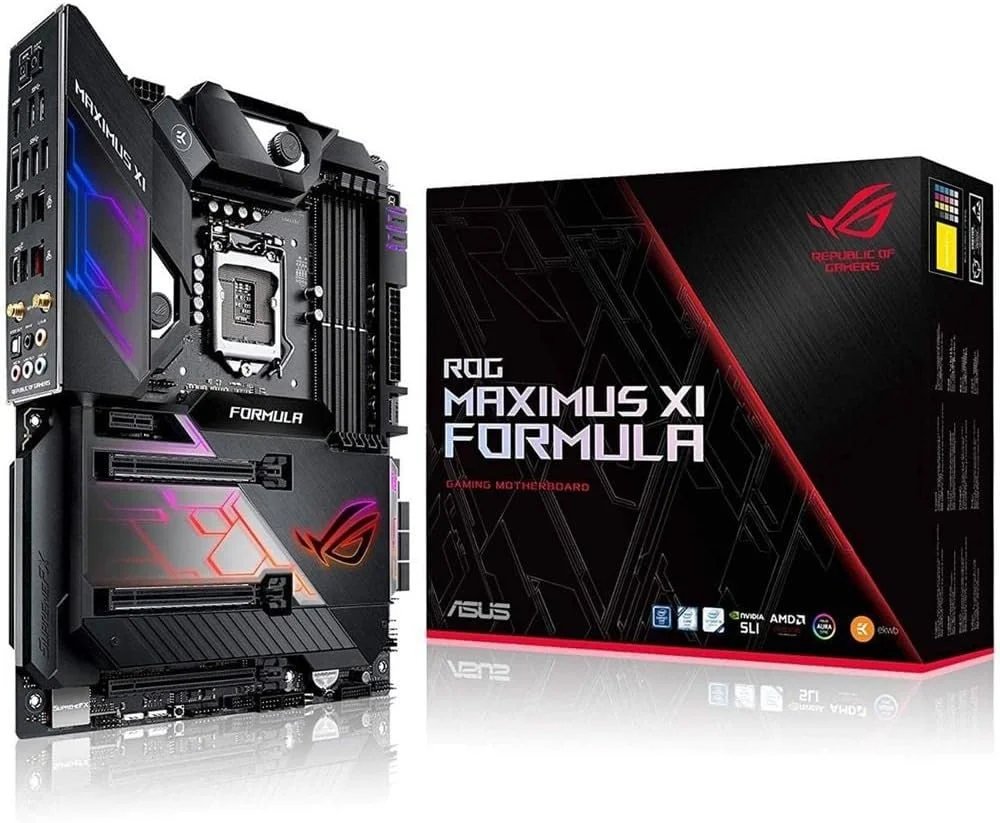 مادربرد گیمینگ ایسوس ROG Maximus XI Formula LGA1151 (نسل ۸ و ۹ اینتل) ATX DDR4 HDMI M.2 USB 3.1 Gen2 Z390